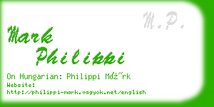 mark philippi business card